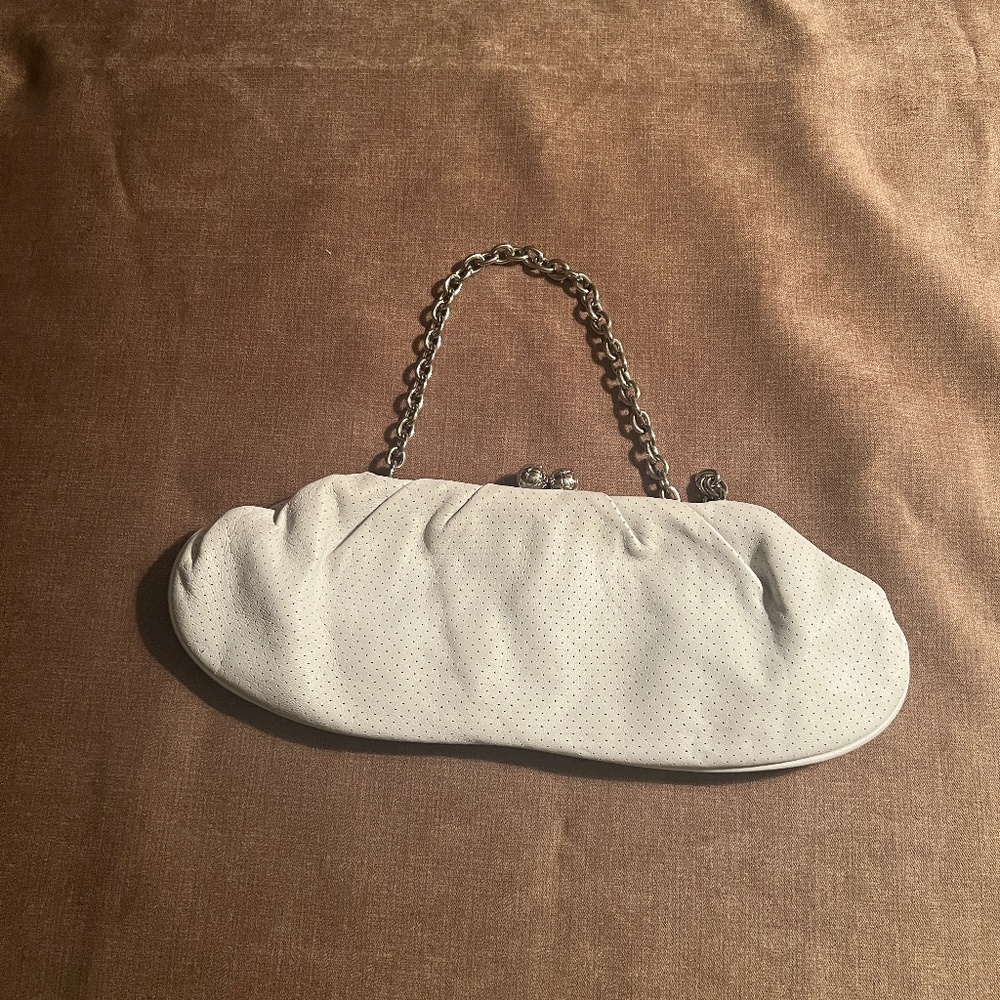 Franchi Collection Leather Shoulder Bag Clutch